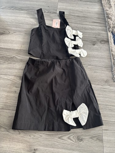 Pink boutique bow top and - bow,