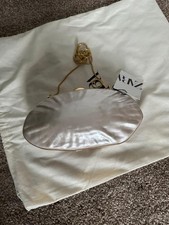 Zara PEARL-EFFECT CLUTCH BAG
