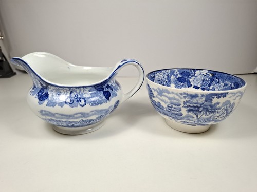 Enoch woods ware blue - woods,