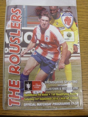 2016 bromsgrove sporting - 10/09/2016,