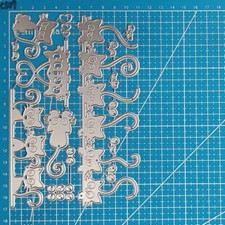 Metal Cutting Dies Cat Border Scrapbooking Embossing Paper Card Crafts Stencils