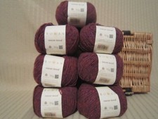 7 x 50g - Rowan Tweed - Settle - Shade 0597 - Lot 9046