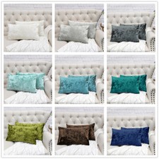 Set of 2 Crushed Velvet