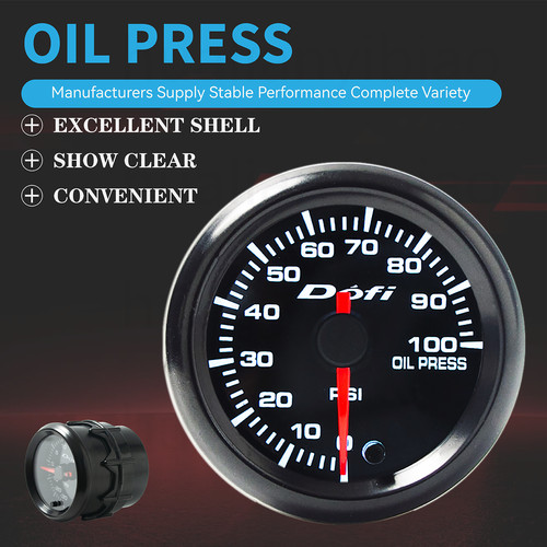 52mm oil pressure gauge - 2'',