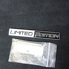 1x Matte Silver Black LIMITED