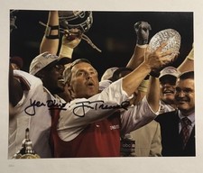 JIM TRESSEL SIGNED 8x10 PHOTO
