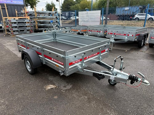 750kg braked utility flatbed - 750kg,