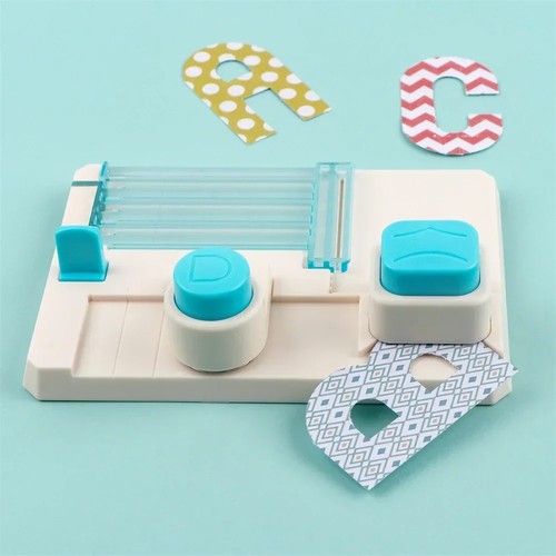 Mini alphabet punch - alphabet, diy