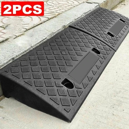 Heavy duty rubber kerb - duty,