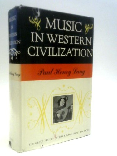 Music western civilization - western,