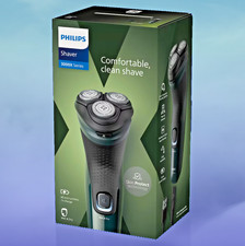 Philips Shaver 3000X | Wet & Dry - 4D Flex - Power Cut Blades| Dark Forest Green