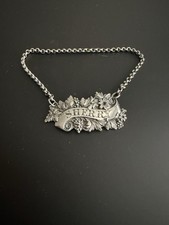 Victorian solid silver sherry - solid,