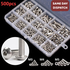500 M3 M4 M5 Socket Caps Head