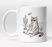Chill Cat Mug, Desert Cat with
