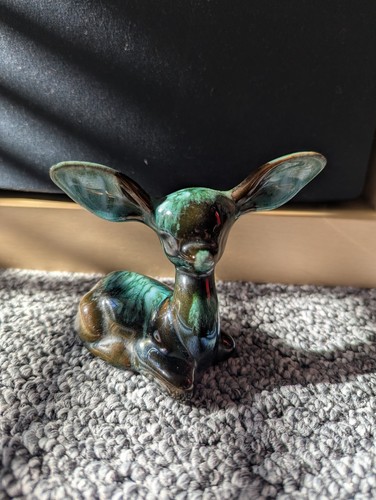 Vtg art pottery blue mountain - art,