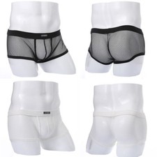 Mens Sheer Mesh See Through