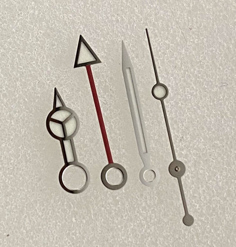 Silver hands for rolex - silver,
