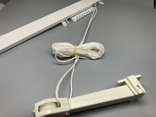 Corded curtain metal track - corded,
