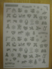 1 x Letraset CHRISTMAS IMAGES