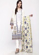 Gul Ahmed-Original-Embroidered