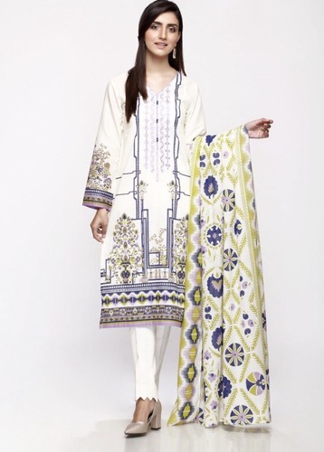 Gul ahmed original embroidered - gul, ahmed-original-embroidered