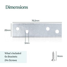 Galvanised Steel Flat Metal