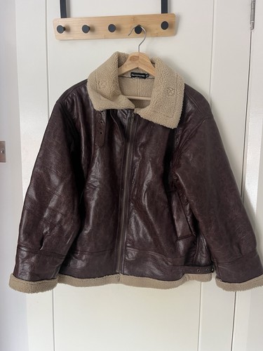 Plt brown faux - faux, aviator