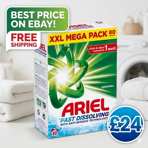Ariel fast dissolving washing - dissolving,