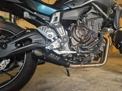Mt07 whole exhaust sytem - mt07,