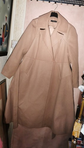 Rochelle humes beige long coat - humes,