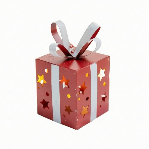 Mini gift box ornament compact - gift-box,