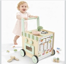 Wooden Baby Walker, Push Along