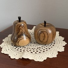 Vintage Hand Turned Wooden