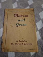 Sherwood Foresters Journal Germany British Mercian Regiment Military History