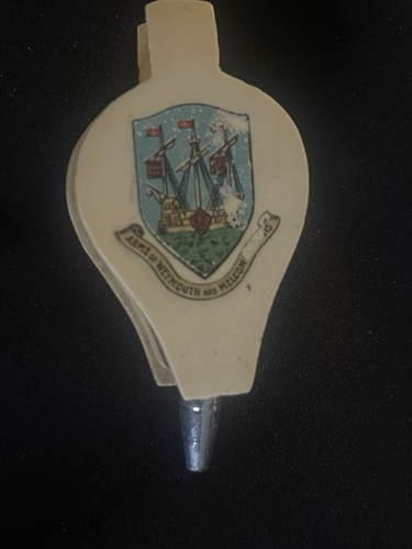 Antique celluloid crested ware - antique,