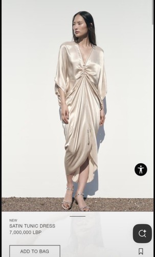 Zara viral kaftan dress - zara,