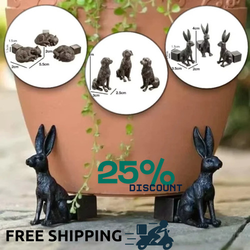 3pcs animal plant pot - plant,