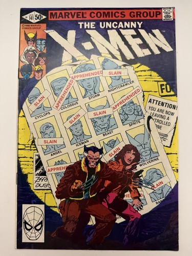 The men 141 marvel - #141, comics