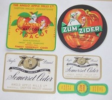 5  VINTAGE CIDER RELATED
