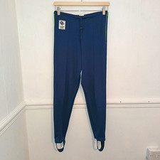 Ronhill Trackster Classic Mens Trousers Size S Waist 28 Stirrup Leggings 90s