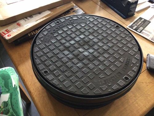 Inspection chamber 320mm round - inspection,