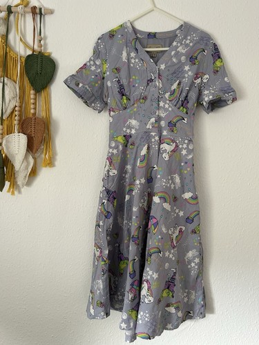 Lindy bop unicorn - unicorn, dress