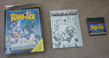 Atari Lynx Game Rampage Boxed