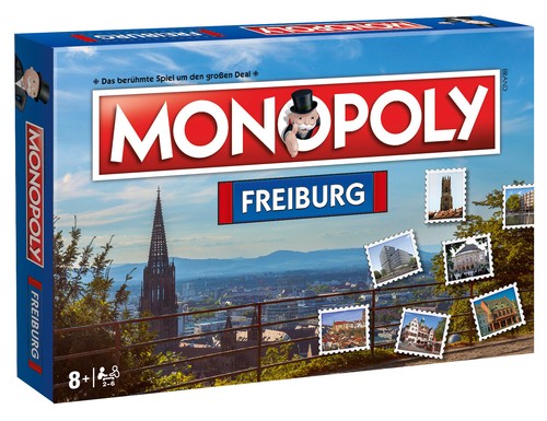 Monopoly freiburg game board - monopoly,
