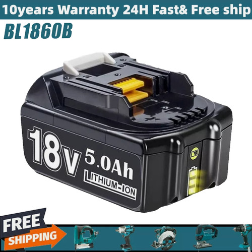 Bl1860 18v 0ah battery for - bl1860,