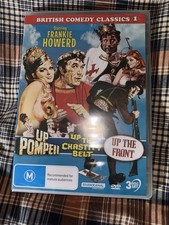 FRANKIE HOWERD ALL 3 UP MOVIES DVD POMPEII THE CHASITY BELT THE FRONT REMASTERED
