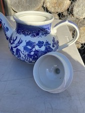Blue Willow Broadhurst Ironstone Tea Pot.