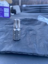 Halfords Advanced T50 Torx Security Bit 10mm Hex Shank 30mm Length -New Free P&P