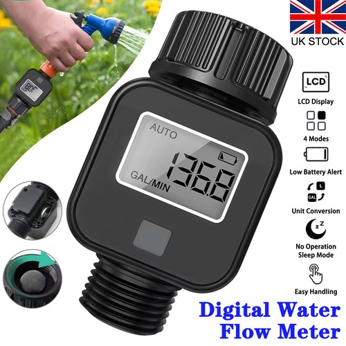 Digital water flow - flow, meter