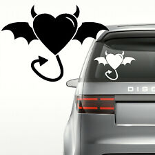 Devil Heart Car Sticker